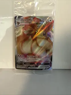 Eevee VMAX SWSH087 Holographic Black Star Promo Pokemon TCG Sealed - Image 1