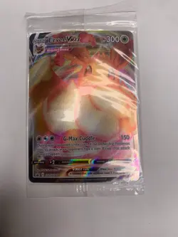 Eevee VMAX SWSH087 Holographic Black Star Promo Pokemon TCG Sealed - Image 1