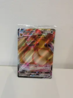 Pokemon TCG Eevee VMAX SWSH087 Black Star Promo Sealed - Image 1