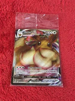 SEALED Eevee VMAX SWSH087 Black Star Promo Full Art Holo Pokemon TCG 2021 - Image 1