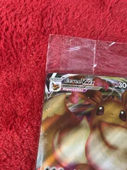 SEALED Eevee VMAX SWSH087 Black Star Promo Full Art Holo Pokemon TCG 2021 - Image 2