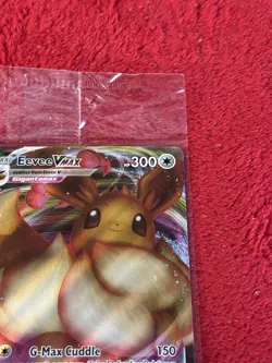 SEALED Eevee VMAX SWSH087 Black Star Promo Full Art Holo Pokemon TCG 2021 - Image 3