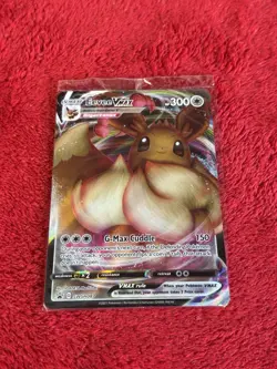 SEALED Eevee VMAX SWSH087 Black Star Promo Full Art Holo Pokemon TCG 2021 - Image 1