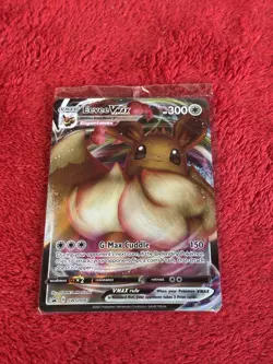 SEALED Eevee VMAX SWSH087 Black Star Promo Full Art Holo Pokemon TCG 2021 - Image 5