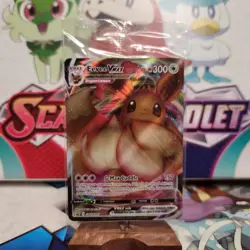 Eevee VMAX SWSH087 Black Star Promo Sealed - Shining Fates ETB - Pokemon TCG - Image 1