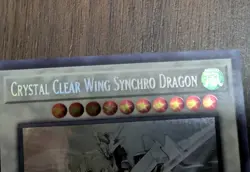1st Ed LD: Synchro Storm #LED8-EN005 Crystal Clear Wing Synchro Dragon Ghost - Image 3