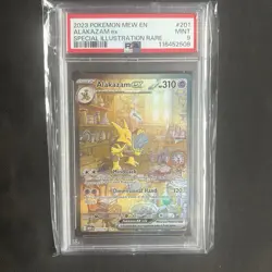 Alakazam ex 201/165 Sv: Scarlet & Violet 151 Holo Psa 9. Incredible Card. TCG - Image 1