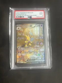 Alakazam ex 201/165 Sv: Scarlet & Violet 151 Holo Psa 9. Incredible Card. TCG - Image 4