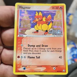 Pokemon Magmar Team Rocket Returns Reverse Holo 44/109 Uncommon 2004 70 HP - Image 1