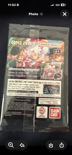 Bandai Namco One Piece Card Game Monkey D. Luffy College Basketball US Voyage S… - Image 2