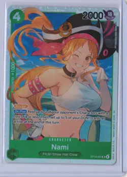 Nami OP14-031 (SR) The Azure Sea’s Seven One Piece TCG English/NM - Image 1