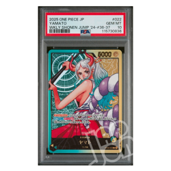 One Piece Card Yamato OP06-022 LECAFIG Weekly Shonen Jump Jap - PSA 10 GEM MT - Image 1