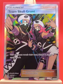 Team Skull Grunt 149/149 Sun & Moon Base Full Art Ultra Rare Pokemon Card - Image 1