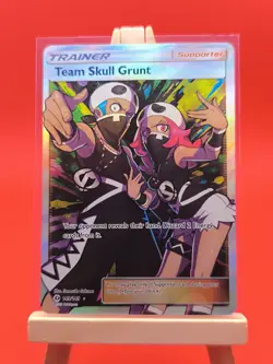 Team Skull Grunt 149/149 Sun & Moon Base Full Art Ultra Rare Pokemon Card - Image 3