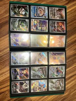 Binder Pokemon Card Collection Mixed English Japan AR SIR ILLUSTRATION Big Lot 2 - Image 1