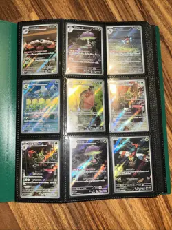 Binder Pokemon Card Collection Mixed English Japan AR SIR ILLUSTRATION Big Lot 2 - Image 2