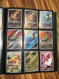 Binder Pokemon Card Collection Mixed English Japan AR SIR ILLUSTRATION Big Lot 2 - Image 4