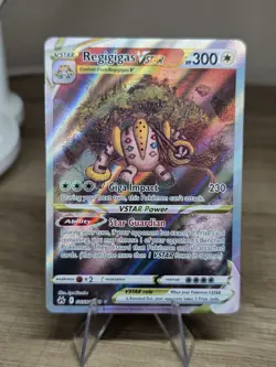 Regigigas VSTAR GG55/GG70 Ultra Rare Pokemon TCG Crown Zenith: Galarian Gallery - Image 3