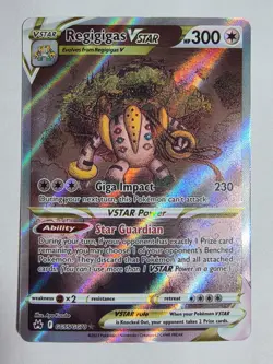 Regigigas VSTAR GG55/GG70 Galarian Gallery Ultra Rare Pokemon Crown Zenith 2023 - Image 1