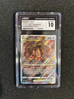 Pokemon Regigigas VSTAR GG55/GG70 Crown Zenith: Galarian Gallery 🤩 CGC 10 🤩 - Image 1