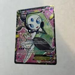 Pokemon TCG Meloetta EX from Legendary Treasures RC25/RC25 - Image 1
