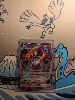 Pokemon TCG Chandelure VMAX Fusion Strike Holo Ultra Rare Card 040/264 - Image 2