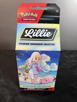 Pokemon TCG Lillie's Premium Tournament Collection Deck Box Factory Sealed New - Image 1