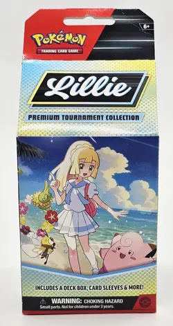 Pokemon TCG Lillie's Premium Tournament Collection Deck Box Factory Sealed New - Image 1