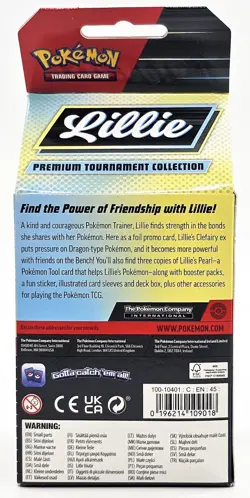 Pokemon TCG Lillie's Premium Tournament Collection Deck Box Factory Sealed New - Image 3