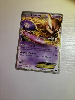 Pokemon Mewtwo EX TCG World Championship 2012 Deck Holo Rare Card 54/99 - Image 1