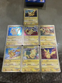 7/9 Pokemon TCG Pikachu World Collection Promo Cards 2010 Japanese Polish ETC - Image 1