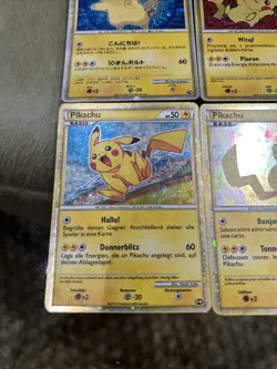 7/9 Pokemon TCG Pikachu World Collection Promo Cards 2010 Japanese Polish ETC - Image 2