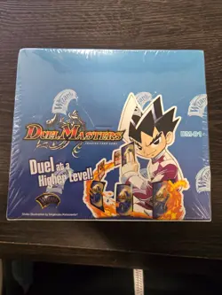 Duel Masters Card Game Base Set NEW Factory Sealed Booster Box DM-01 24 Packs 76930179413 - Image 1