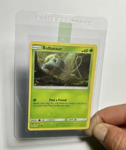 Bulbasaur 1/18 (LP) Holo Rare Sun & Moon: Detective Pikachu 2019 Pokemon Card - Image 4