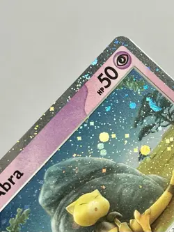 Abra 063/165 (NM) •SWIRL• Cosmo Holo Scarlet & Violet: 151 2023 Pokemon Card - Image 5
