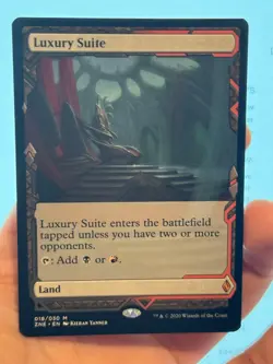 1X Luxury Suite EXPEDITION MINT MTG Magic ZNE Zendikar Rising Commander Land EDH - Image 1