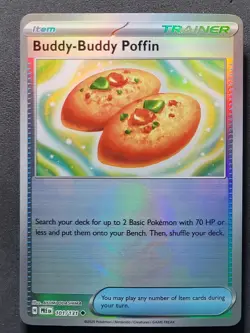 Buddy-Buddy Poffin 101/131 Poke Ball Pattern Prismatic Evolutions Pokemon TCG - Image 1