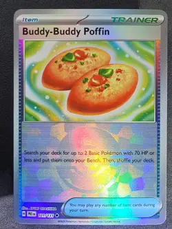 Buddy-Buddy Poffin 101/131 Poke Ball Pattern Prismatic Evolutions Pokemon TCG - Image 2