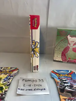 Pokemon TCG Scarlet & Violet 151 Alakazam ex Collection Box + Sealed Lot - Image 3