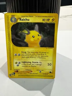 Pokemon TCG Raichu 2003 27/144 Skyridge - Image 1
