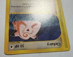 Clefairy Pokemon TCG Expedition Base Set E-Reader 101/165 Near Mint - Image 3