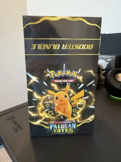 SEALED: Pokemon TCG Scarlet & Violet Paldean Fates Booster Bundle Display - Image 1