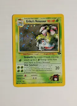 POKEMON ERIKA'S VENUSAUR GYM CHALLENGE 4/132 ULTRA RARE VINTAGE GOOD CONDITION - Image 1