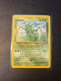 Pokemon 1st Edition Scyther Uncommon Neo Discovery 46/75 - Image 1