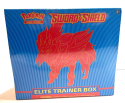 POKEMON ELITE TRAINER BOX ETB SWORD & SHEILD BLUE NEW SEALED AWESOME ! - Image 1