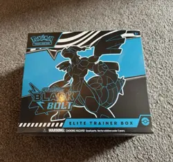 Pokemon TCG - Scarlet & Violet 10.5 - Black Bolt Elite Trainer Box ⭐ New - Image 1
