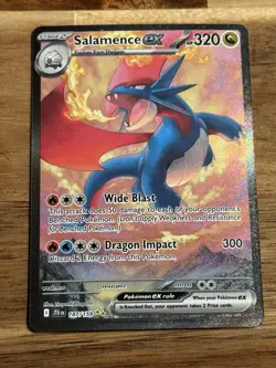 Pokemon TCG Salamence EX 187/159 Special Illustration Rare Journey Together - Image 1