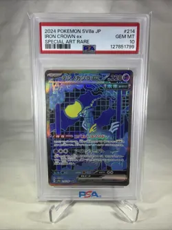 PSA 10 IRON CROWN ex 214 2024 Pokemon JAPANESE SV8a Terastal Festival SA - Image 1