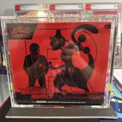 Destined Rivals Pokemon Center Exclusive Sealed Elite Trainer Box PC ETB W/ CASE - Image 1