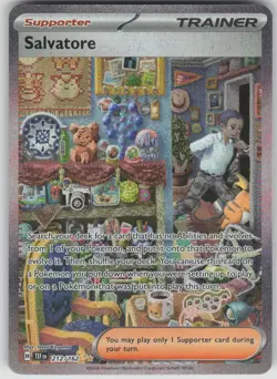 Pokemon TCG Salvatore Special Illustration Rare SV05: Temporal Forces 212/162 - Image 1